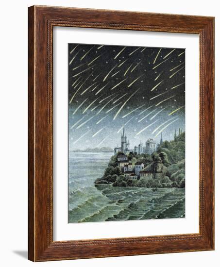 Andromedid Meteor Shower-Science, Industry and Business Library-Framed Photographic Print