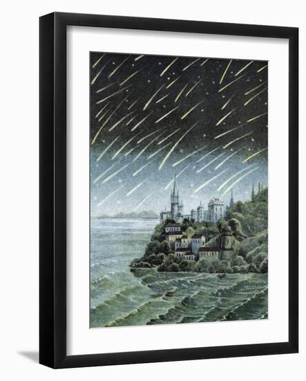 Andromedid Meteor Shower-Science, Industry and Business Library-Framed Photographic Print