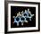 Androstenedione Hormone, Molecular Model-Dr. Mark J.-Framed Photographic Print