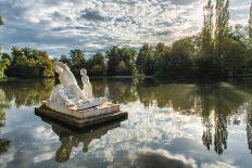 Mosque in Schwetzingen Palace Gardens, Schwetzingen, Baden-Wurttemberg, Germany, Europe-Andy Brandl-Mounted Photographic Print