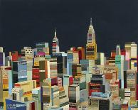 Midnight Over Manhattan-Andy Burgess-Giclee Print