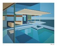 Modernist - Stahl House XI-Andy Burgess-Giclee Print