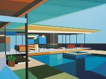 Modernist - Stahl House XI-Andy Burgess-Giclee Print