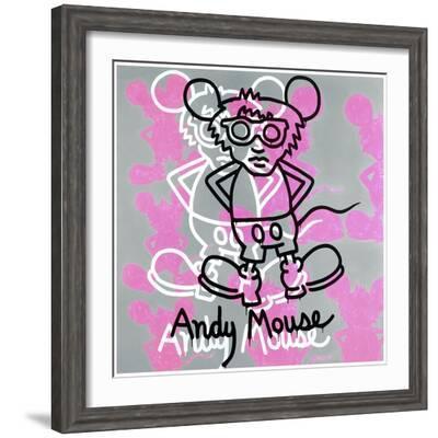 'Andy Mouse 1985' Giclee Print - Keith Haring | Art.com
