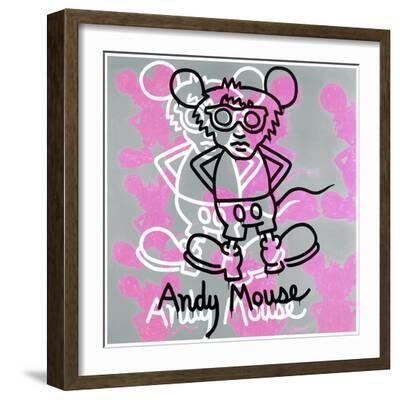 'Andy Mouse 1985' Giclee Print - Keith Haring | Art.com