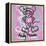 Andy Mouse 1985-Keith Haring-Framed Premier Image Canvas