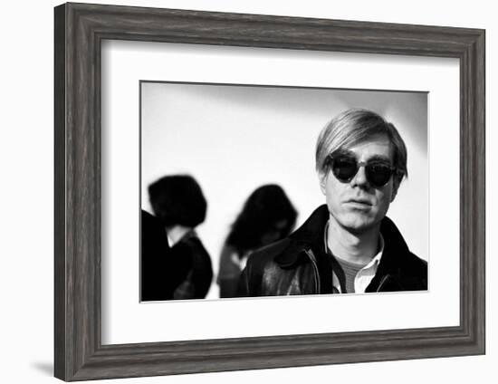 Andy Warhol, 1966 (2)-Andy Warhol/ Nat Finkelstein-Framed Giclee Print