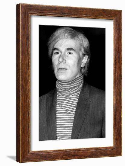 Andy Warhol, American Artist, May, 1969-null-Framed Art Print