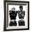 Andy Warhol and Jean-Michel Basquiat-Michael Halsband-Framed Art Print