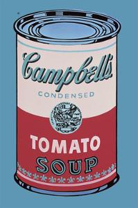 Campbell's Soup Can, 1965 (Pink and Red) by Andy Warhol
