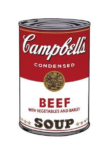 Campbell's Soup I: Beef, c.1968 by Andy Warhol