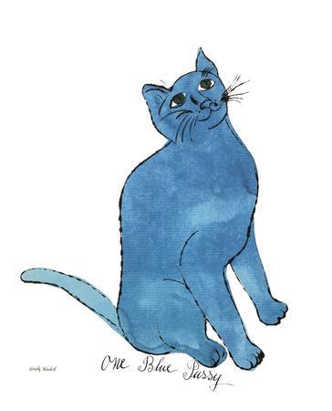 Andy Warhol | One Blue Pussy (ca. 1954) | Artsy