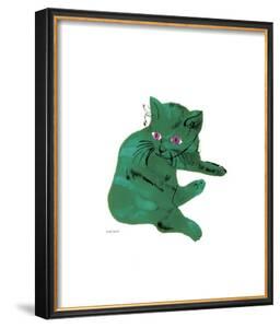 Green Cat, c.1956 by Andy Warhol