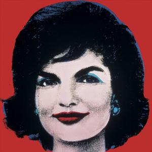 Jackie, c.1964 (On Red) by Andy Warhol