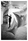 Silver Clouds Installation, Leo Castelli Gallery, NYC, 1966-Nat Finkelstein-Framed Art Print