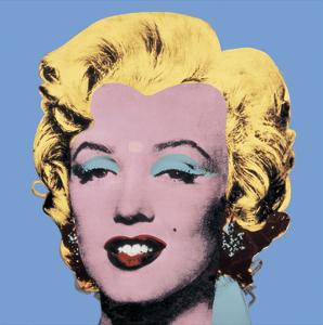 Shot Light Blue Marilyn, 1964 by Andy Warhol