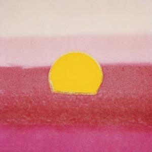 Sunset, c.1972 (hot pink, pink, yellow) by Andy Warhol