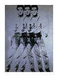 Triple Elvis, 1963-Andy Warhol-Framed Art Print