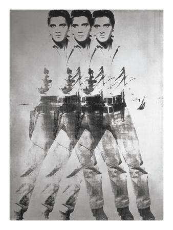 andy warhol three elvis