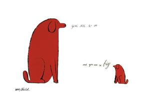 You Are So Little and You Are So Big, c. 1958 by Andy Warhol