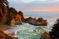 Mcway Falls in Big Sur at Sunset, California-Andy777-Photographic Print