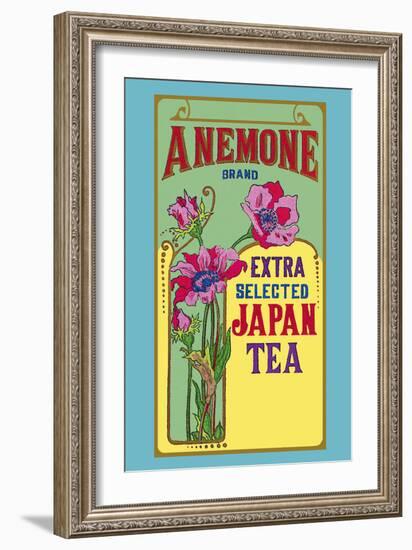 Anemone Brand Tea-null-Framed Art Print