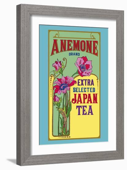 Anemone Brand Tea-null-Framed Art Print