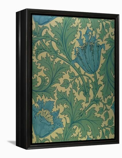 Anemone' Design-William Morris-Framed Premier Image Canvas