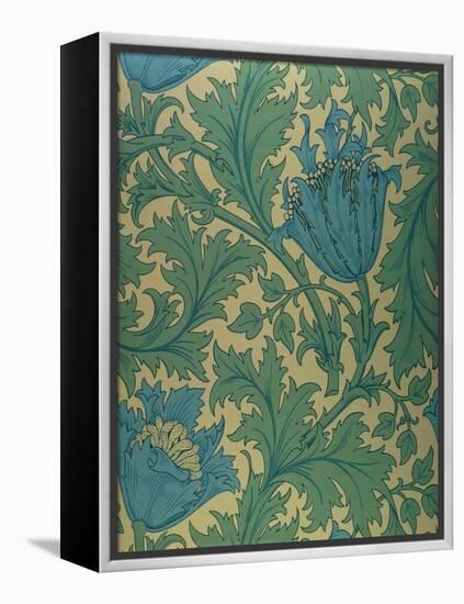 Anemone' Design-William Morris-Framed Premier Image Canvas