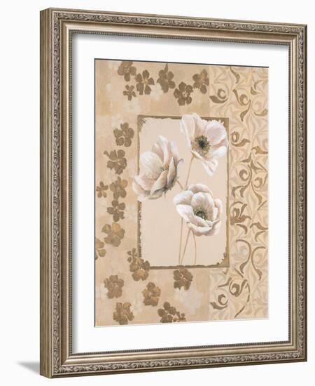 Anemone Elegance-Colleen Sarah-Framed Art Print