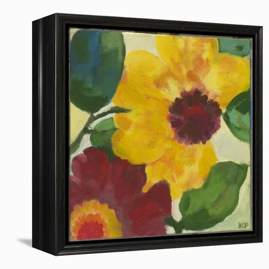 Anemone Garden 1-Kim Parker-Framed Premier Image Canvas