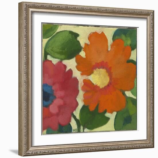 Anemone Garden 4-Kim Parker-Framed Giclee Print