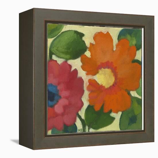 Anemone Garden 4-Kim Parker-Framed Premier Image Canvas