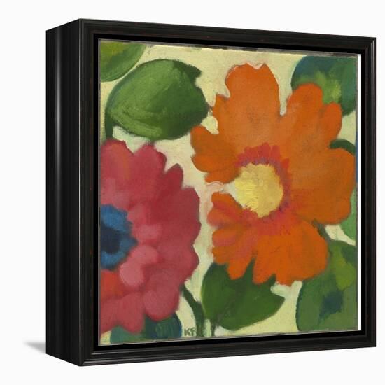 Anemone Garden 4-Kim Parker-Framed Premier Image Canvas