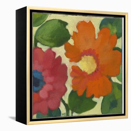 Anemone Garden 4-Kim Parker-Framed Premier Image Canvas