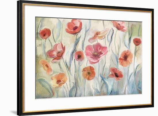 Anemone Poppies-Art Licensing Studio-Framed Giclee Print