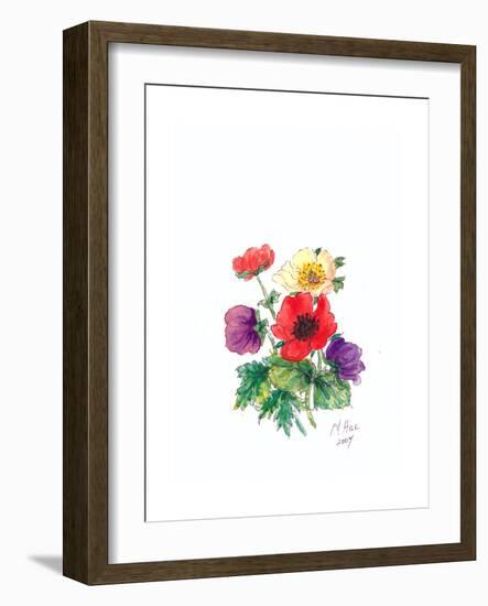 Anemones, 2007-Nell Hill-Framed Giclee Print