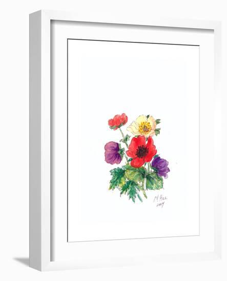 Anemones, 2007-Nell Hill-Framed Giclee Print