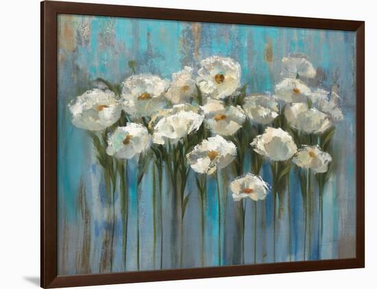 Anemones by the Lake-Silvia Vassileva-Framed Premium Giclee Print