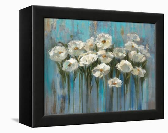 Anemones by the Lake-Silvia Vassileva-Framed Stretched Canvas