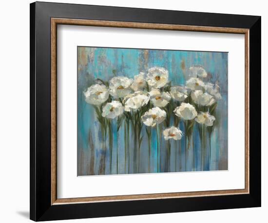 Anemones by the Lake-Silvia Vassileva-Framed Art Print