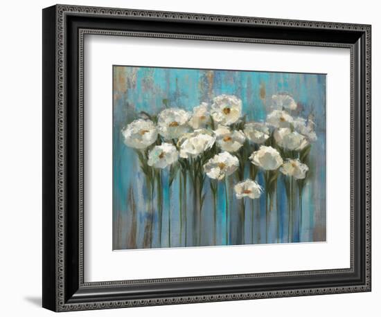 Anemones by the Lake-Silvia Vassileva-Framed Art Print