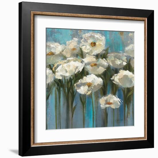 Anemones by the Lake-Silvia Vassileva-Framed Art Print