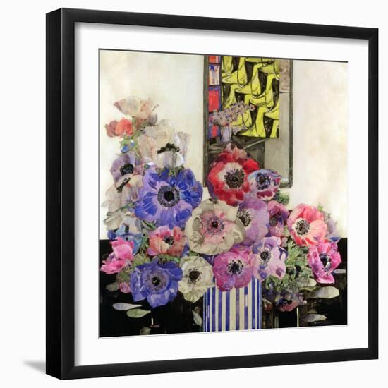 Anemones, c.1915-16-Charles Rennie Mackintosh-Framed Giclee Print