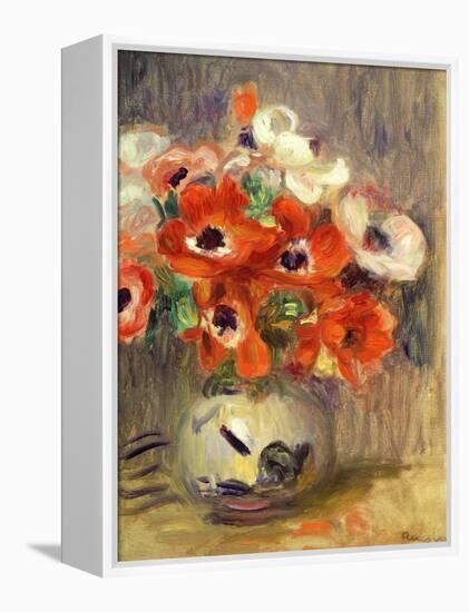 Anemones-Pierre-Auguste Renoir-Framed Premier Image Canvas