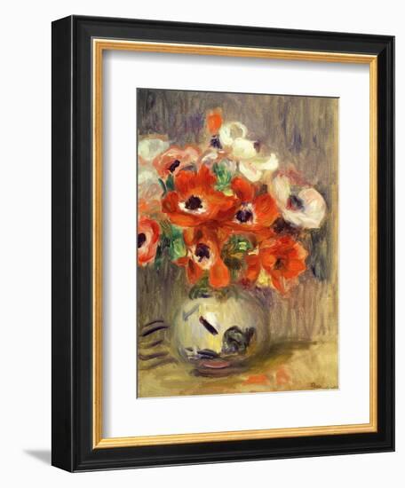 Anemones-Pierre-Auguste Renoir-Framed Giclee Print