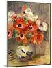 Anemones-Pierre-Auguste Renoir-Mounted Giclee Print