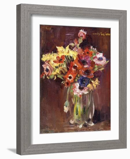 Anemones-Lovis Corinth-Framed Giclee Print