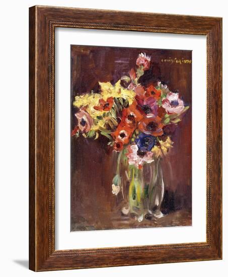 Anemones-Lovis Corinth-Framed Giclee Print