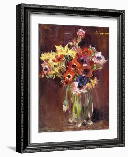 Anemones-Lovis Corinth-Framed Giclee Print